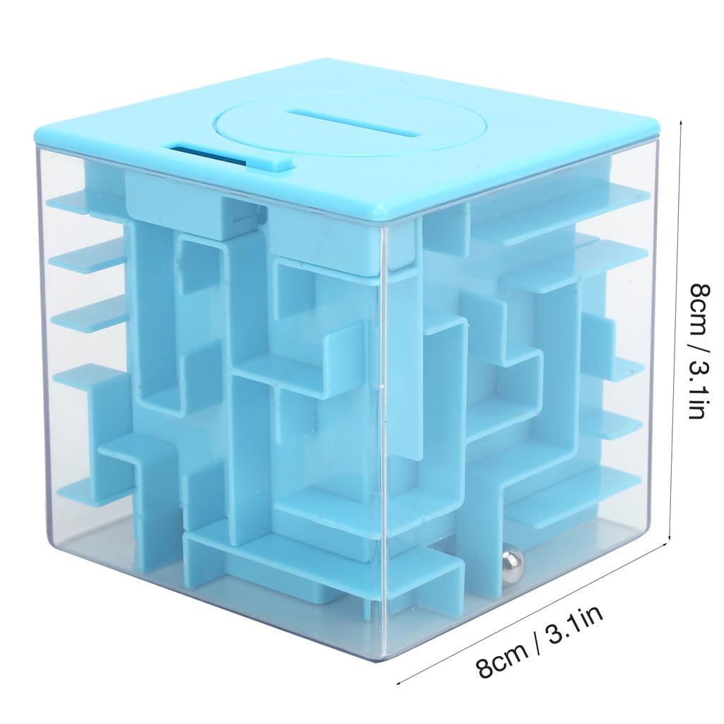 3D Puzzle Maze Case NaIntelligent Fun Brain Game Box Educational Toys for Children