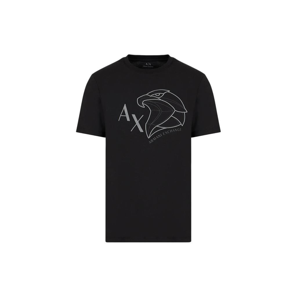 Armani Exchange SS24 T Shirt Men's Black 3DZTHH-ZJ9TZ-1200