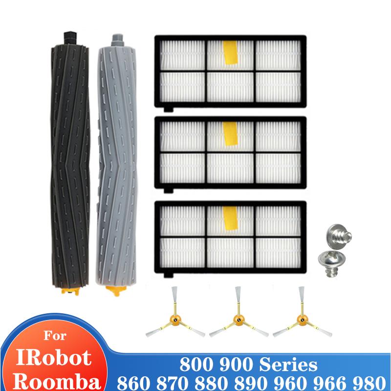 Main Roller Brush Hepa Filter For iRobot Roomba 800 900 Series 860 870 880 890 960 966 980 Parts Robot Vacuum Cleaner Accessorie