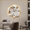 European Style Luxury Wall Clock Lmitation 3D Living Room Mural Clock Creative Wall Decoration Digital Quartz Clock Wall Watch