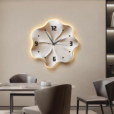 Ceas de perete de lux în stil european Ceas mural 3D imitație pentru living Decorațiune creativă de perete Ceas cu quartz digital Ceas de perete