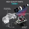 For Toyota ZVW30 2Pcs LED Car Door Welcome Courtesy Projector Ghost Shadow Lights for Toyota Land Cruiser 2007-2019 200 J200 LC200 120 J100 LC100