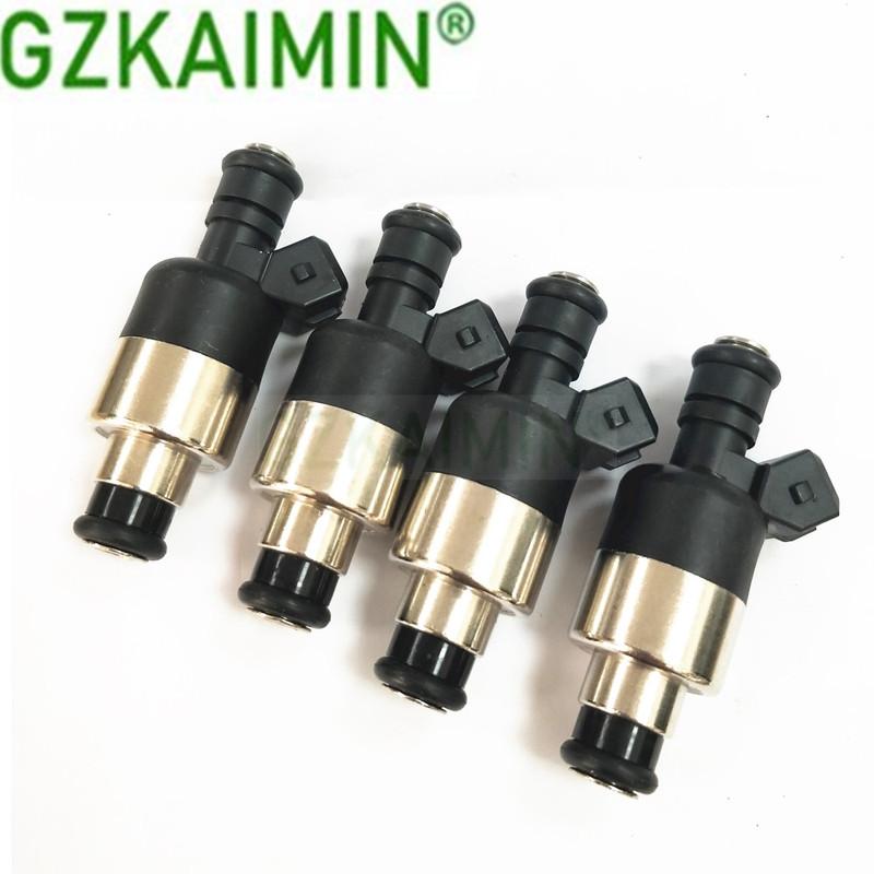4pcs Auto Parts Fuel injector OEM 17109450 For DAEWOO Nexia Lanos Espero Nubira 1.5 1.6 16V
