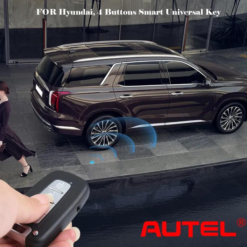 AUTEL HY003AL HY004AL IKEYHY003AL IKEYHY004AL 3/4 Buttons Universal Smart Remote Key for Hyundai Type