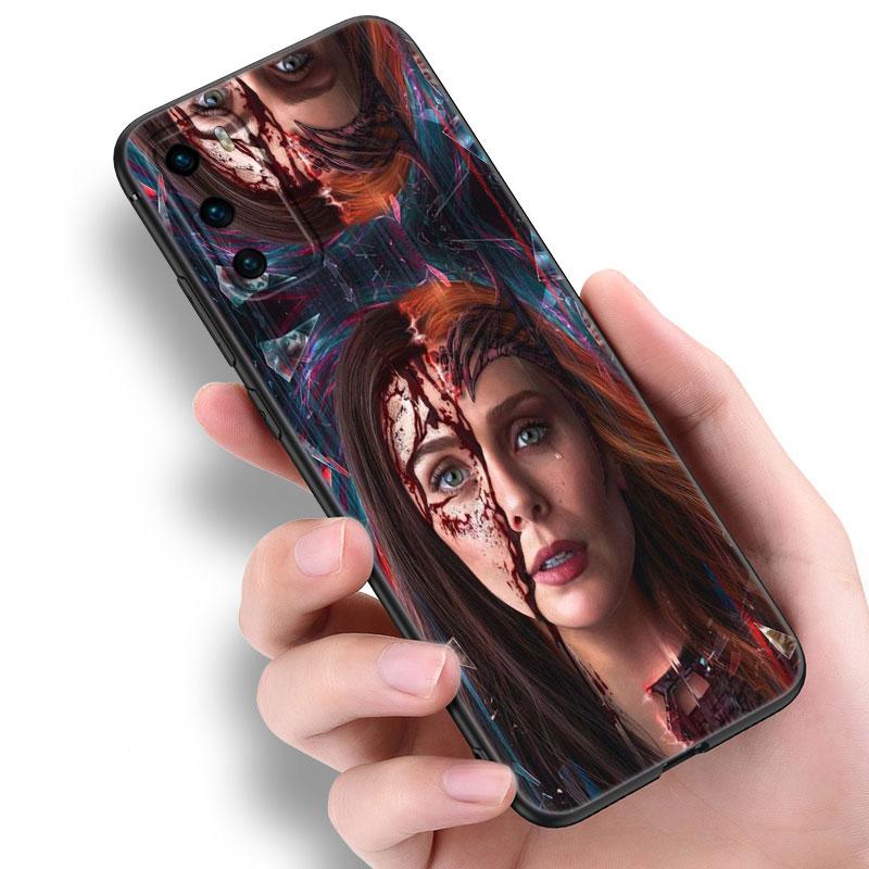 Scarlet Witch Phone Case For Huawei Pura 70 Ultra P20 P30 P40 Lite P60 Art P50 Pro P50E P Smart 2018 2019 2020 2021