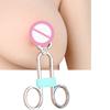 QKKQ 304 Stainless Steel Nipple Clamps Metal Pliers Shaped Breast Clips BDSM Bondage Sex Toys Nipple Clamps for Women