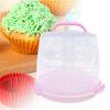 3 Tier 24 Portable Cupcake Container Cake Carrier Stand with Locking Lid & Handle Muffin Holder For Dome Box Pie Cookies