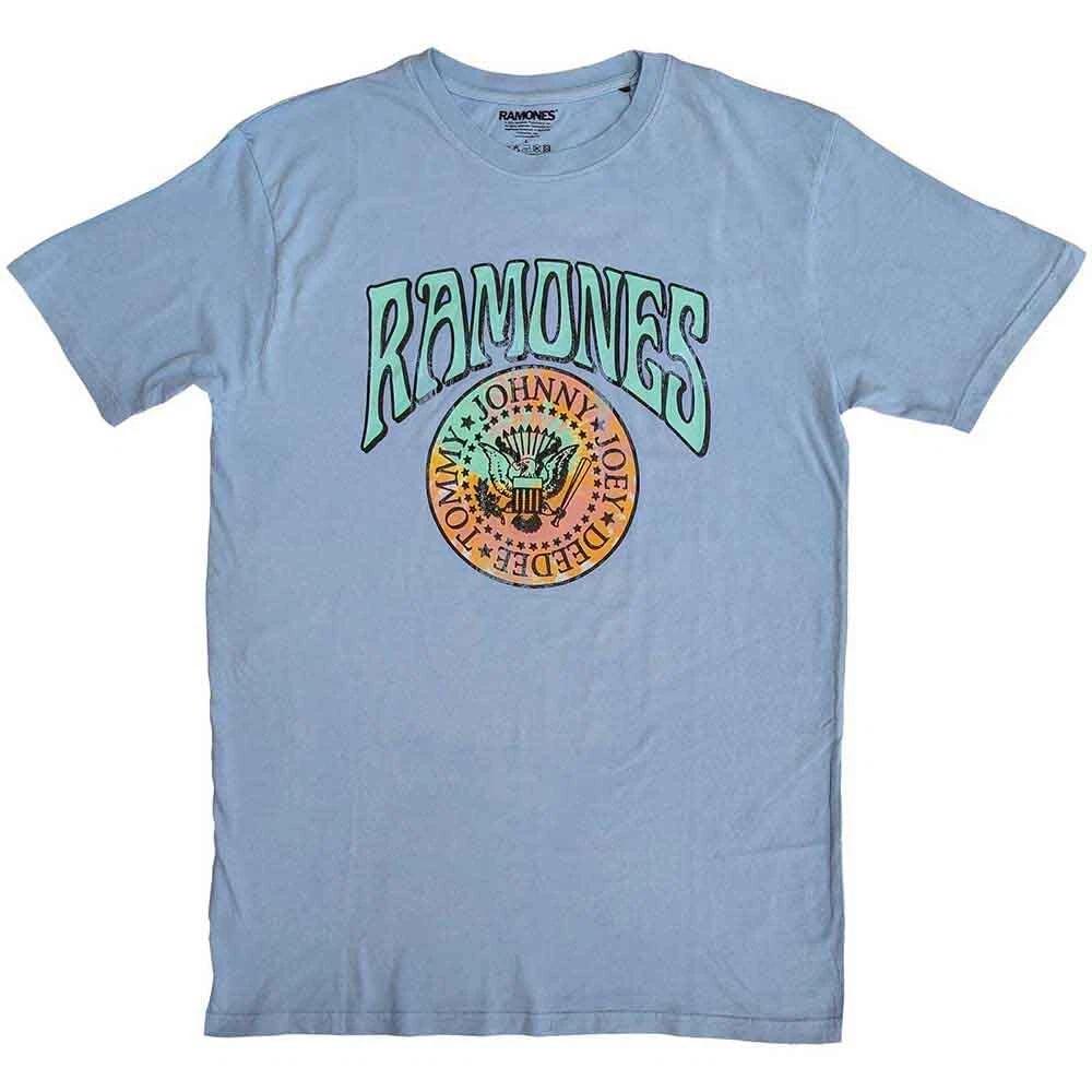 Ramones Unisex T-Shirt: Crest Psych (Medium) 3XL