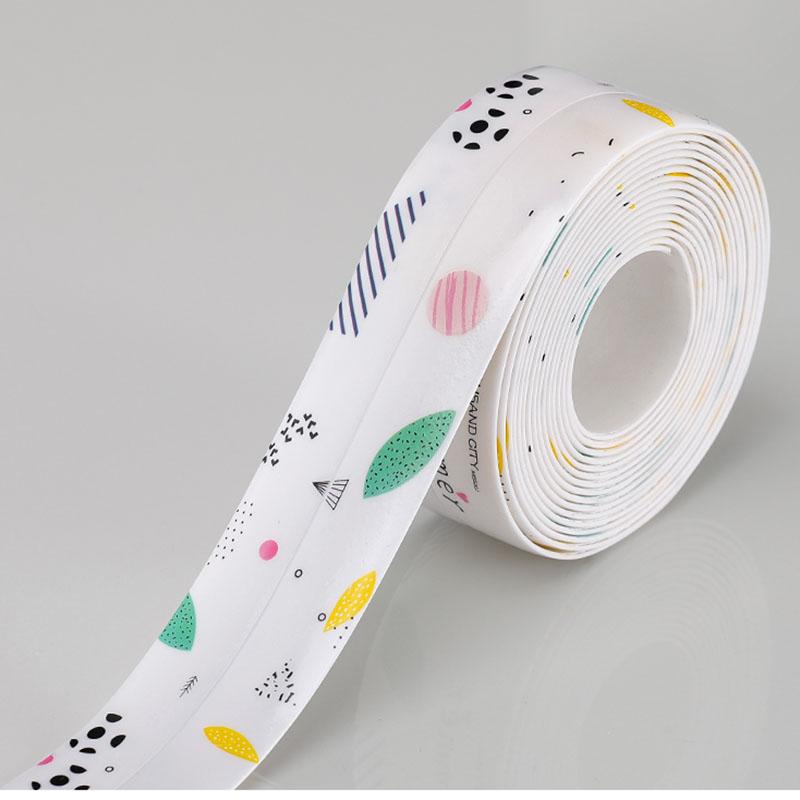 Bathroom Kitchen Sink Sealing Tape Waterproof Self Adhesive Anti-mold Sticker Bathroom Kitchen Sink Sealing Tape Waterproof Self Adhesive Anti-mold Sticker