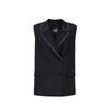 Veromoda Women's Striped Lapel Double-Breasted Vest Top