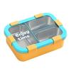 Leak-proof Divided Compartments Insulated Lunch Box Sealed Lid Food Container  School Lunch