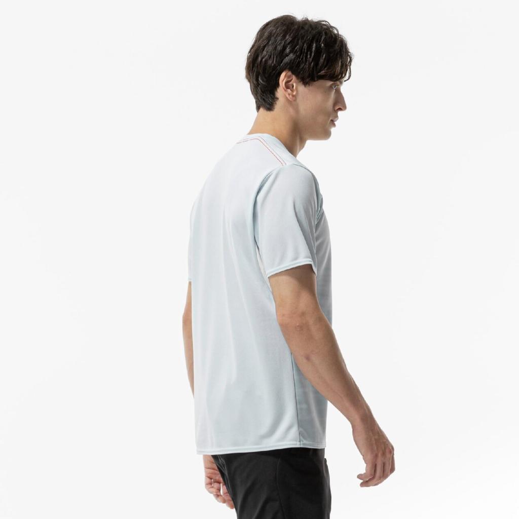 Training Wear Quick Dry Arctic 2XL [Mizuno] T-Shirt, Sweat-wicking, 32MAD025, Men's, Ice,