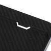 1Pcs Car License Plate Hollow Solid Double-Layer Motorcycle License Plate Frame Carbon Grain Resin License Plate Frame