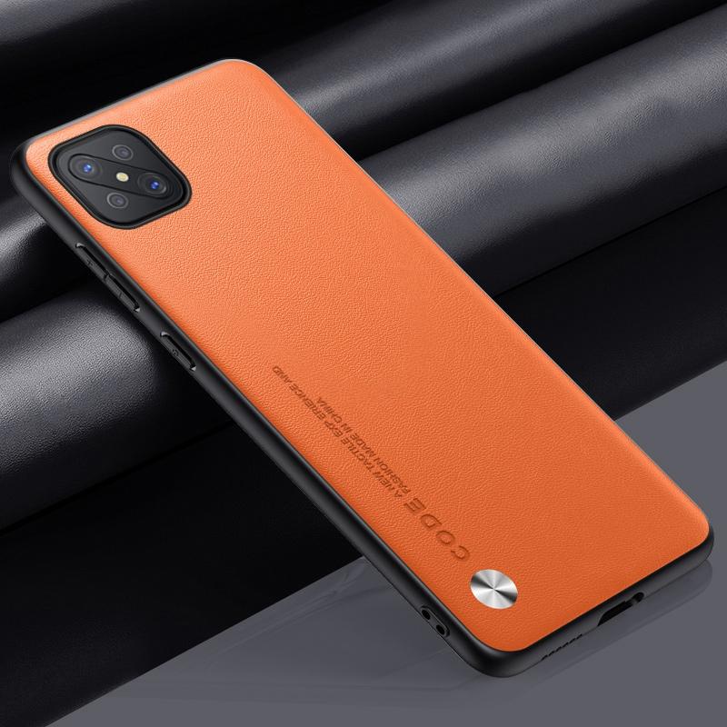 Luxury PU Leather Case For OPPO Reno 4Z 5G Back Cover Silicone Shockproof Full Protection Phone Case For OPPO Reno4 Z Reno4Z