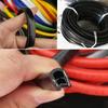 1M Height: 8~19mm Width: 7~18mm U-Shaped Skeleton Sealing Strip Rubber Sealing Strip Car Door Protector Edge Anti Scratch Strip