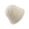 Warm Winter Fisherman Hat Furry Anti-cold Bucket Hat Temperament Plush Bucket Cap  Autumn