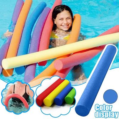 Swimming Pool Noodle Stick Kids Buoyancy Stick Swim Aid Solid Foam Stick Float Aid Swim Noodles Ring Kids Adult Pool Accessories