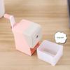 Classroom Manual Pencil Sharpener with Shavings Container, Auto Feeding In Adjustable Thickness Sharpener for Student