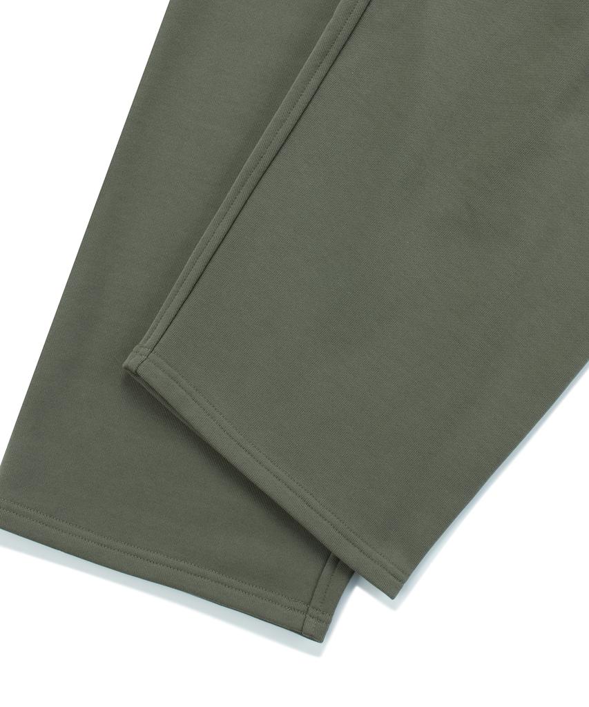 COLUMBIA UNIVERSITY 1754 Crown Wide Fit Pintuck Sweat Pants Khaki