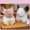 Simulation Totoro Plush Toys Cute Gray Mouse Dolls Cartoon Postures Sitting