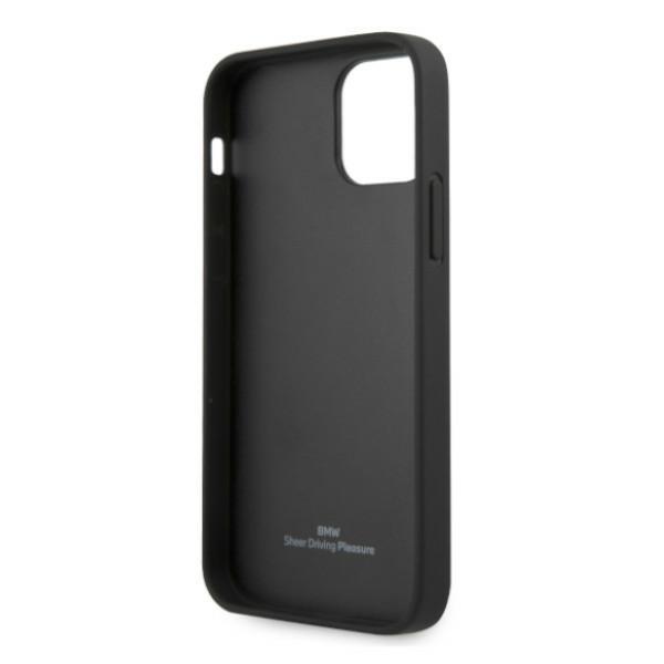 Etui Bmw Bmhcp12Lrcdpk Iphone 12 Pro Max6,7 Czarny/Black Hardcase Leather Deboss
