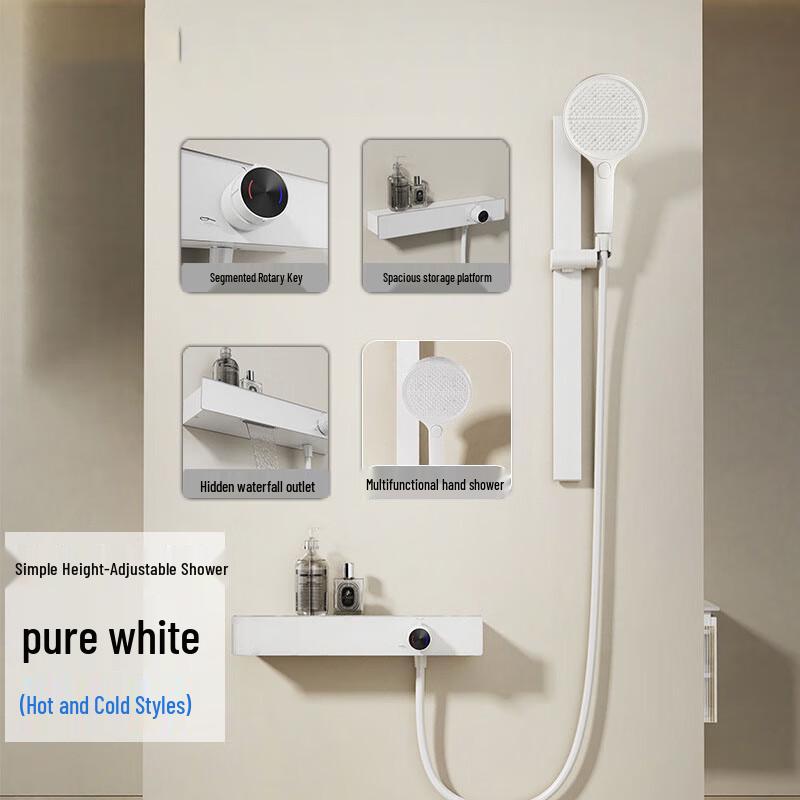 Xuanyong Multi-Function Shower Set with Storage Rack