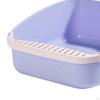 Cat Litter Box Bedpan Durable Potty Pan Toilet Pet Tray for Travel