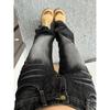 High Waist Straight Leg Jeans for Women Plus Size American Retro Loose Fit Wide Leg Trousers