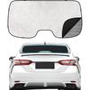 ZATOOTO Rear Windshield Sunshade For Toyota Camry 2018- Rear Windshield Sunshield Double Layer For Sunshade And Privacy Offer Great Visibility Sun