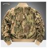 Giacca da baseball da pilota dell'Aeronautica 726 - Collo alto, stile workwear, resistente a graffi e usura, capospalla sottile.