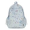 Schoolbag Korean Version of the Star-printed Backpack for Women's 1011 New Junior High School and High School Students Niche Ins Lightweight Student 
