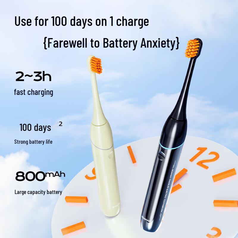 ROAMAN TS Portable Sonic Electric Toothbrush