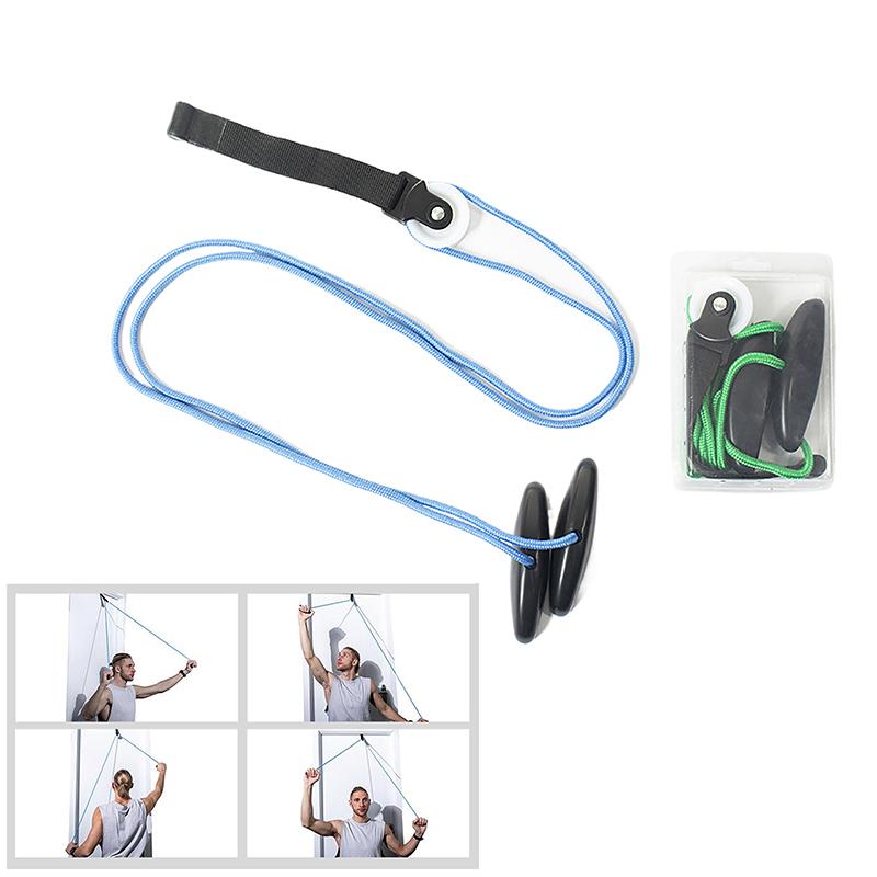 Schmerzlinderung Oberarm Schultergelenk Rehabilitation Türschlüssel Übungstrainer Heimtraining Verwendung Hängende Seilzug Halterung Kit