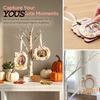 Seasonal Party Decor Mini Halloween Picture Frame, Small Cute Ghost Pumpkin Photo Frame Ornament, Wooden Hanging Ornament Decorative Postcard