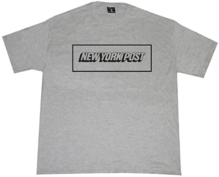 Футболка с таблоидом New York Post XL