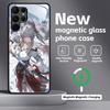 Wuthering Waves Hiyuki Phone Case For Samsung S26 S25 S24 S23 S22 S21 Plus Ultra Note20 Glass Magnetic Case