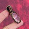 Faceted Pink Kunzite Pendant Copper Wire Wrapped Gemstone Pendant Handmade Jewelry Brand New Pendant Gifts for Mom Beautiful  Copper Jewelry