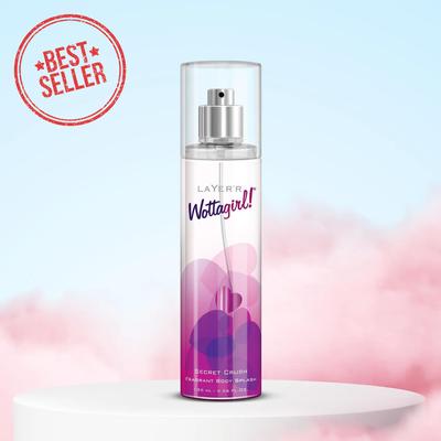 Layer'r Wottagirl Körperspray - Secret Crush Körpernebel - Für Frauen(135 ml)