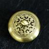 Retro Copper Incense Burner Incense Holder With Cover Twelve Chinese Zodiac Sign Censer Carving Desktop Ornament