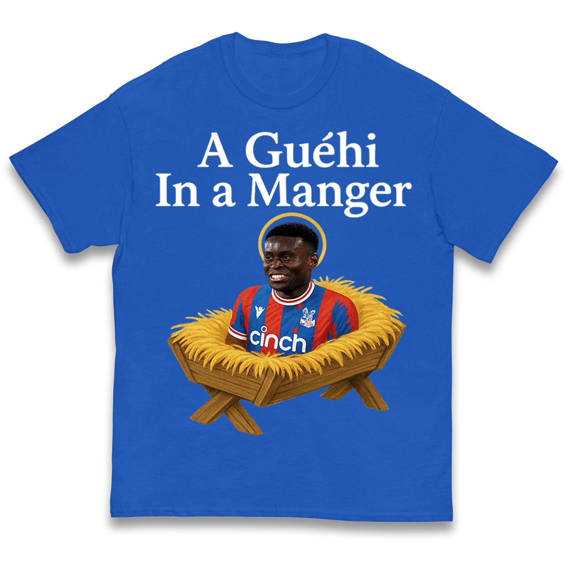 

A Guehi In A Manger Marc Guehi Crystal Palace Christmas Kids T Shirt 150