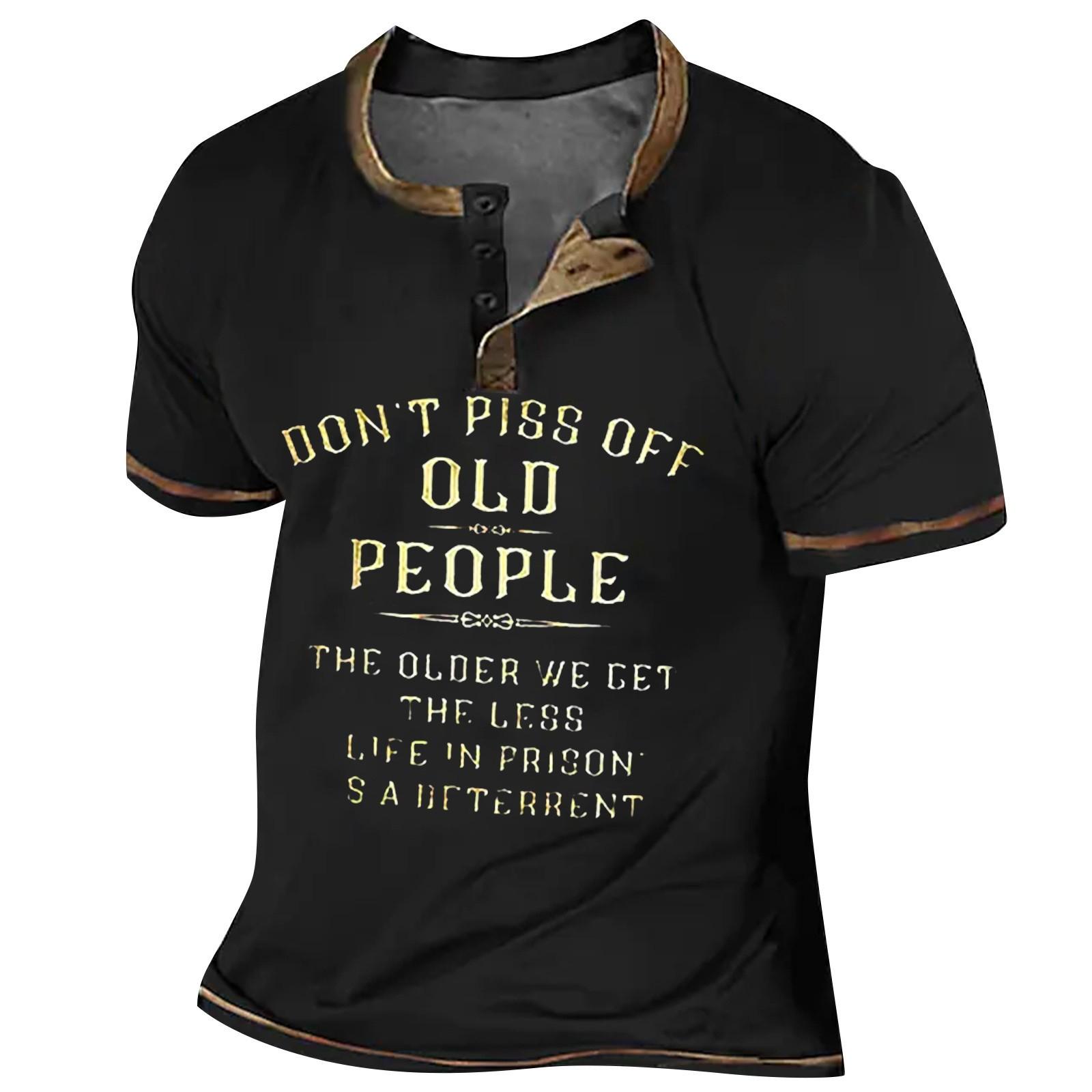 

Муж. Футболка Футболки Графика Текст Черный Военный стиль Зеленый Бассейн Темно-серый 3D-печать Уличный стиль С короткими рукавами На пуговицах С принтом Одежда Классический S чёрный