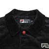 Fila Original Street Style Classic Retro Sports Casual Comfortable Corduroy Warm Loose Cotton Jacket Men Jackets F11M619906F-BK