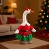 Handcrafted Christmas Porch Goose Outfits Adjustable Hat Creative Porch Goose Costume Cute Funny Garden Goose Costume
