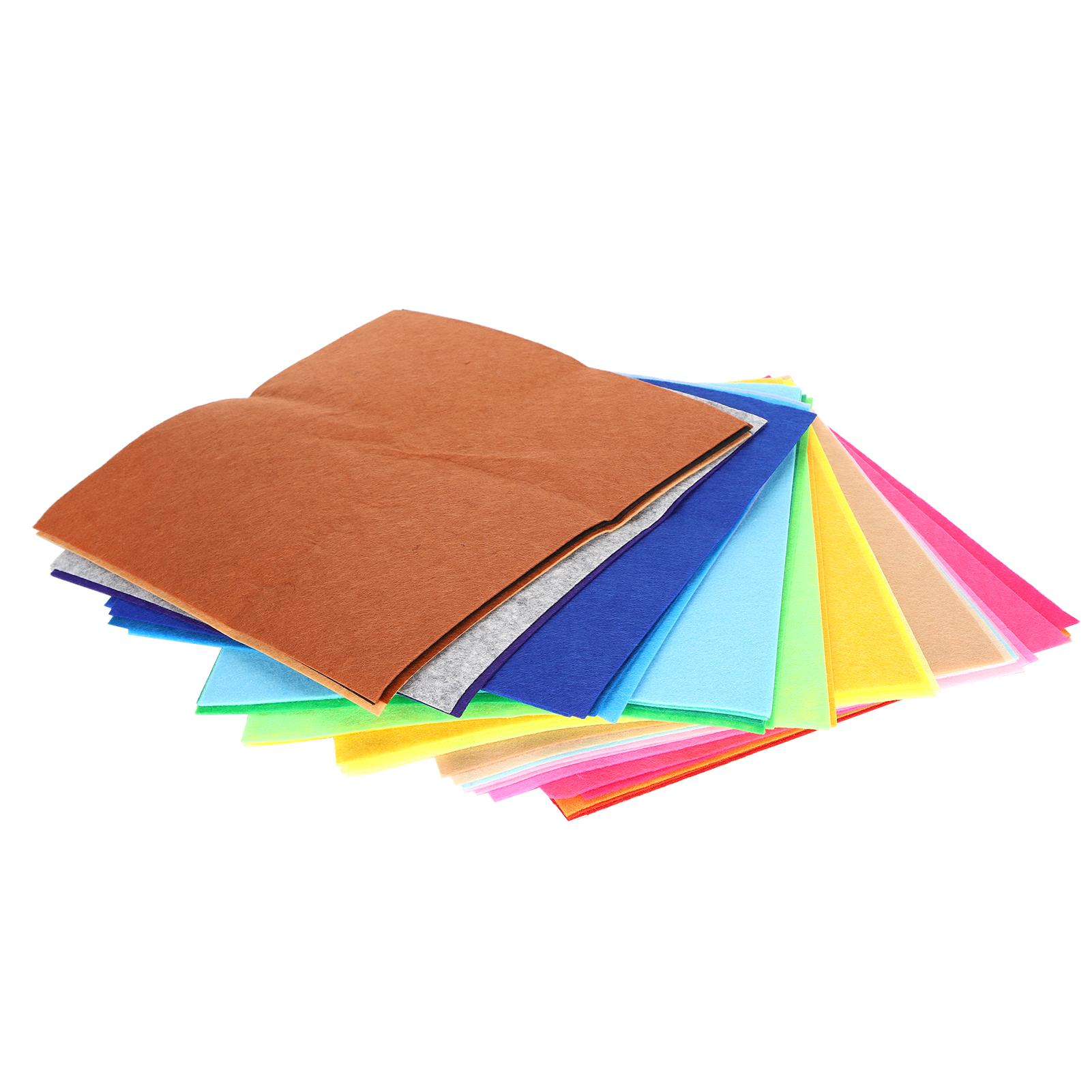 

40 кольорів Квадратна тканина полотняного переплетення DIY Ручна робота Мистецтво Шиття Виготовлення прикрас Тканина 30 x 30 см