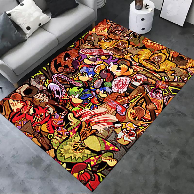 2025 New Rayman Carpet Rug for Living Room Bedroom Home Sofa Decoration,Kids play Non-slip Floor Mat129