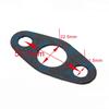 EPZDP18A 10pcs Turbo Oil Return Drain Gasket for T3 T4 Turbocharge Gasket Paper