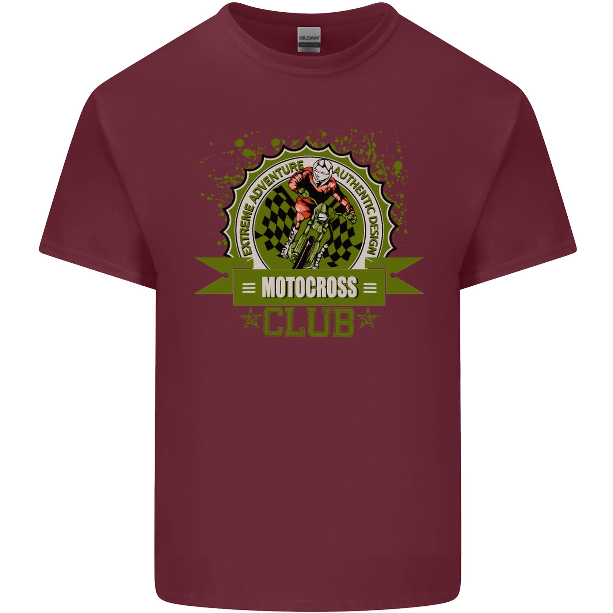 Motocross Club Dirt Bike MotoX Unisexs Light Cotton TShirt S