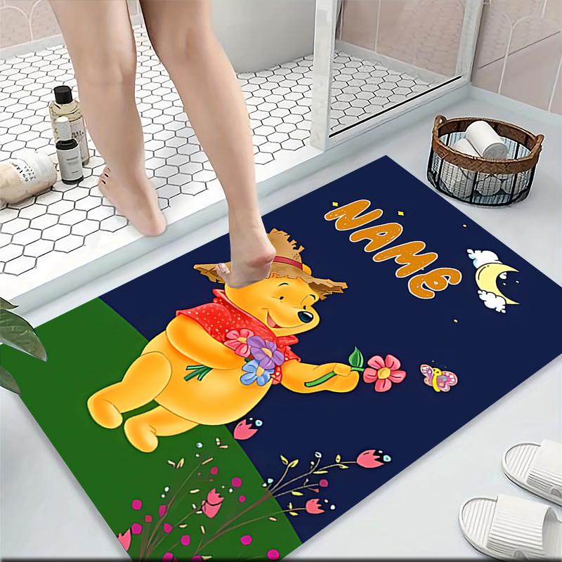 Custom Name Piglet's Night Garden Carpet Rug Customizable Soft Washable Anti-Slip Home Living Room Sofa Mats Personalized Rug. 0909395