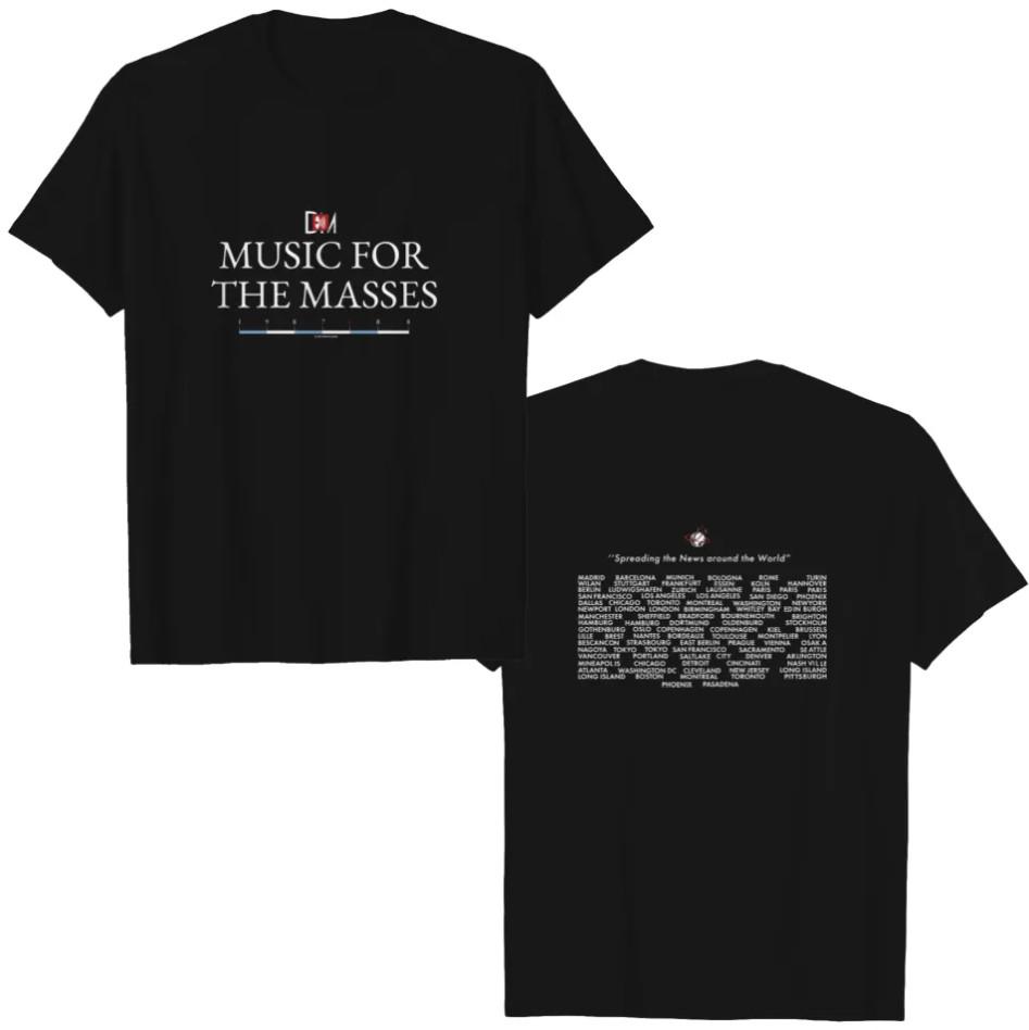 Vintage 1987 Depeche Mode Music For The Masses Tour T Shirt Heavyweight