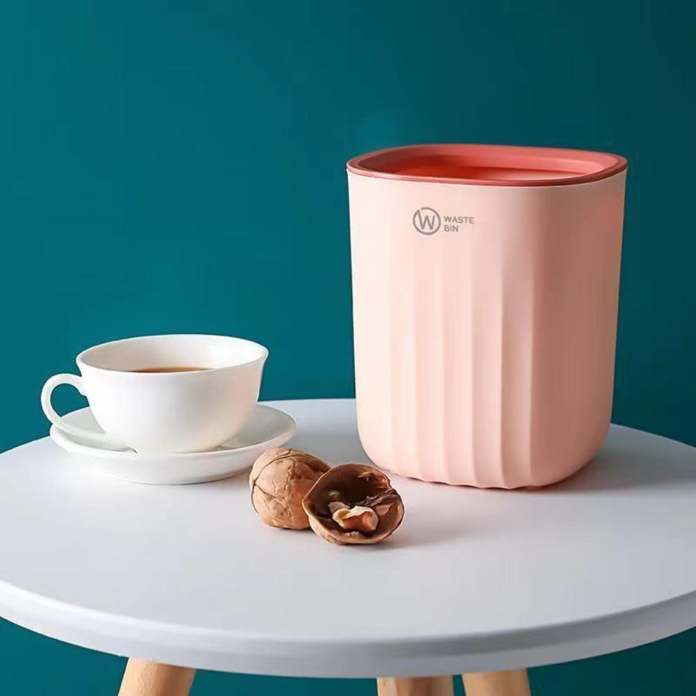 Durable Mini Waste Bin Thickened Garbage Collector Office Supplies Garbage Basket  Bathroom Vanity